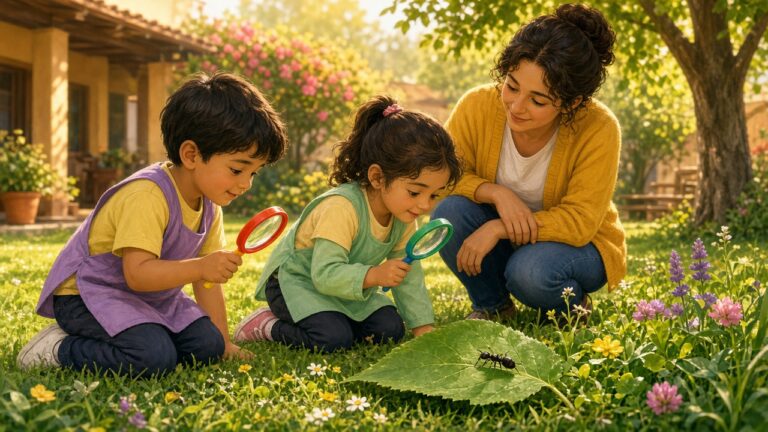 Lee más sobre el artículo Proyecto: Observamos los bichos del patio en primavera (Nivel Inicial)