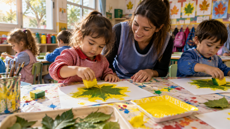 Lee más sobre el artículo Estarcido para Nivel Inicial: paso a paso con hojas y plantillas (sala 3 a 5)