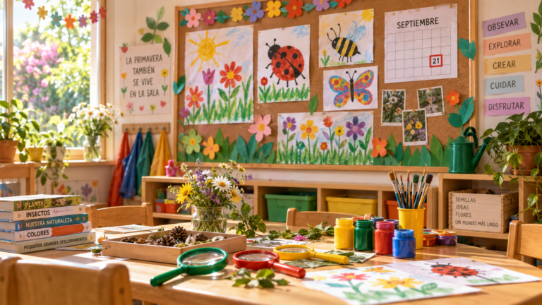Lee más sobre el artículo Primavera en Nivel Inicial: guía de recursos listos para sala