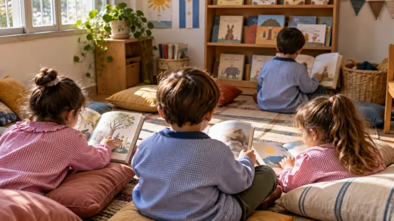 Lee más sobre el artículo Maratón de lectura en Nivel Inicial: 8 ideas de ronda hacia el 2 de octubre