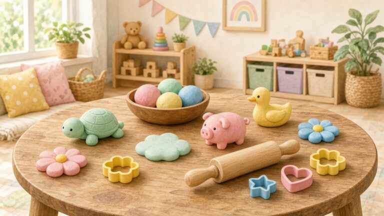 Lee más sobre el artículo Masa para moldear en Nivel Inicial: receta fácil y 6 juegos de sala