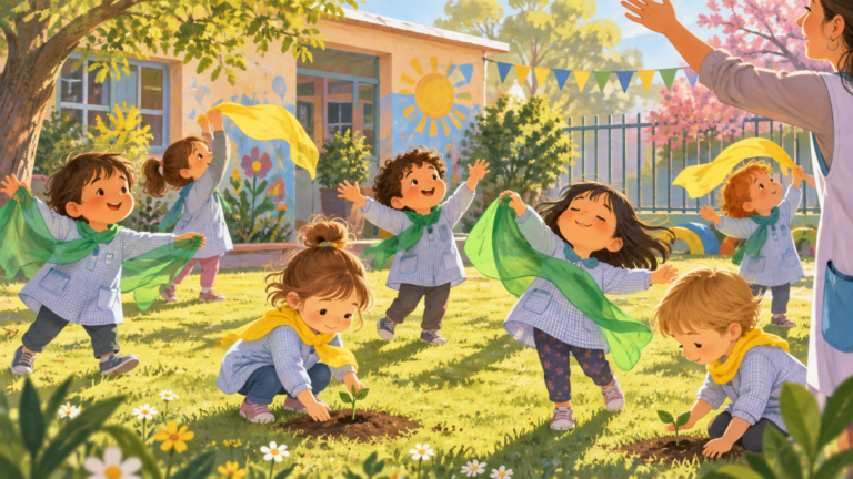 Lee más sobre el artículo Nos movemos como la primavera: 8 propuestas de expresión corporal (Nivel Inicial)