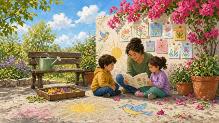 Lee más sobre el artículo Poesías de primavera para Nivel Inicial (cortas, con ideas para sala)