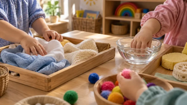 Lee más sobre el artículo Exploración sensorial en maternal: 8 propuestas seguras para sala de 1 a 2
