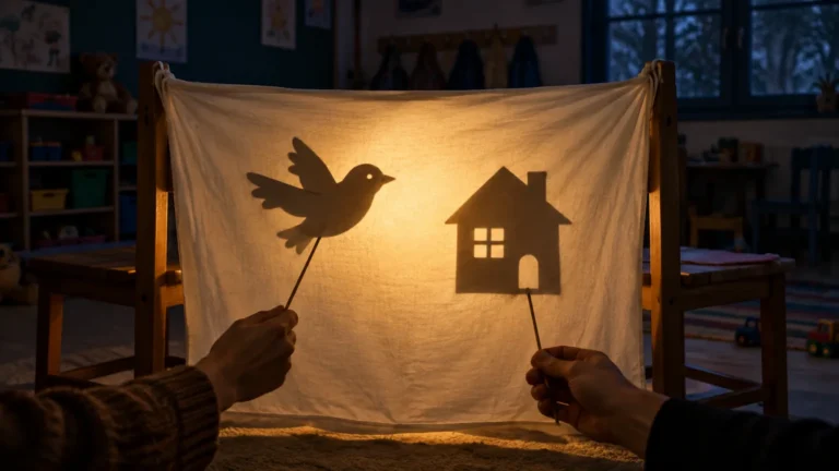 Lee más sobre el artículo Proyecto: Teatro de sombras en Nivel Inicial (pantalla, personajes y luz)