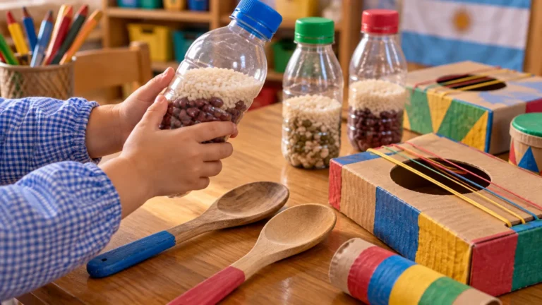 Lee más sobre el artículo Instrumentos reciclados para Nivel Inicial: 8 ideas con materiales de sala