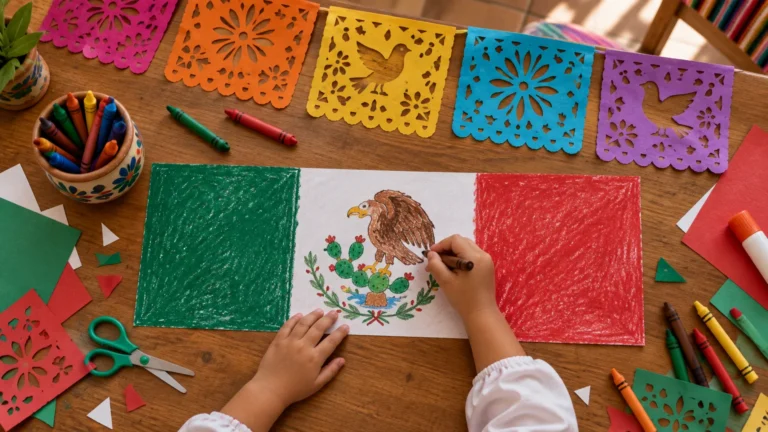Lee más sobre el artículo Proyecto del Día de la Bandera para preescolar (24 de febrero, México)
